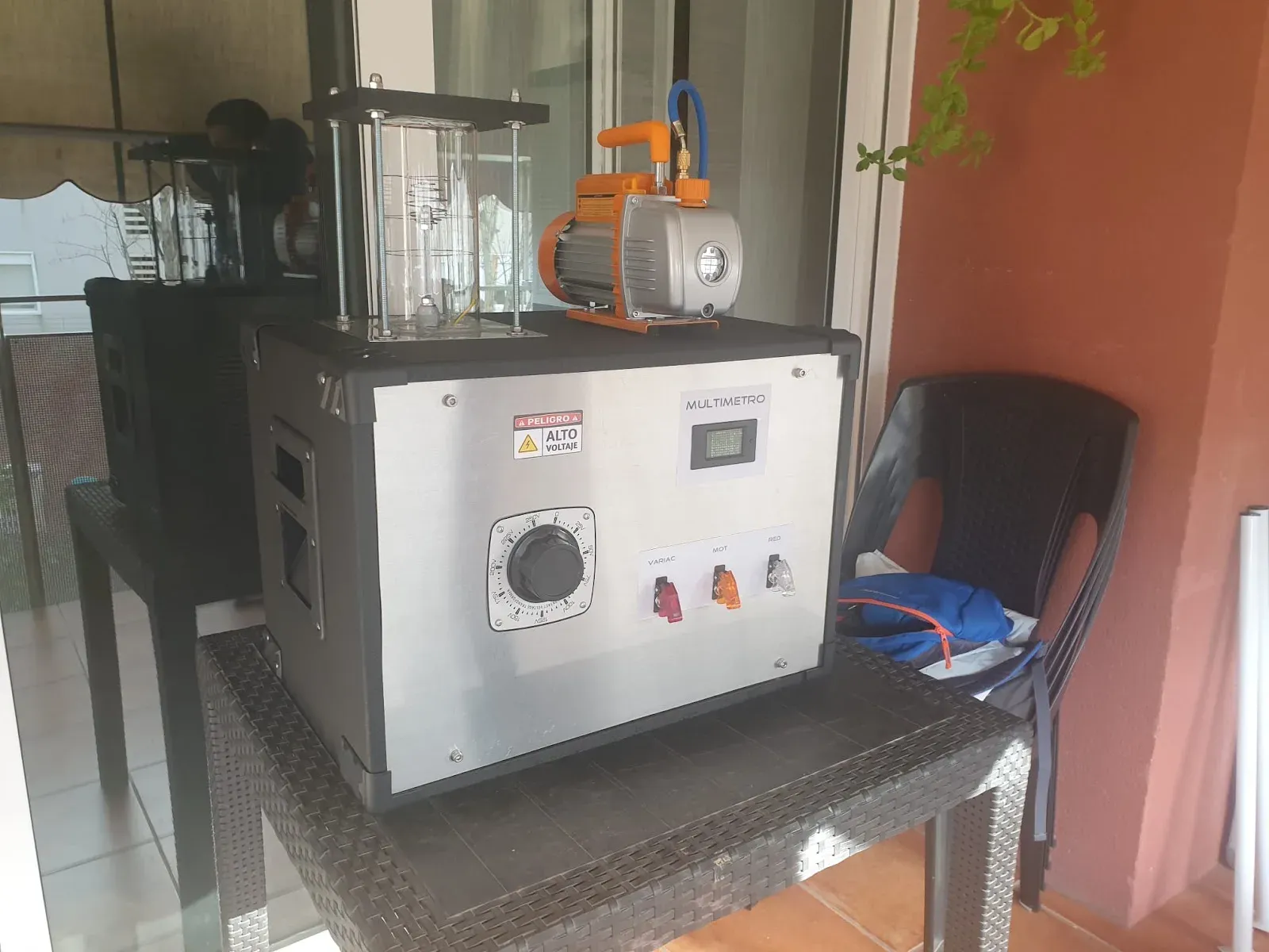 Fusor Aaries terminado en casa
