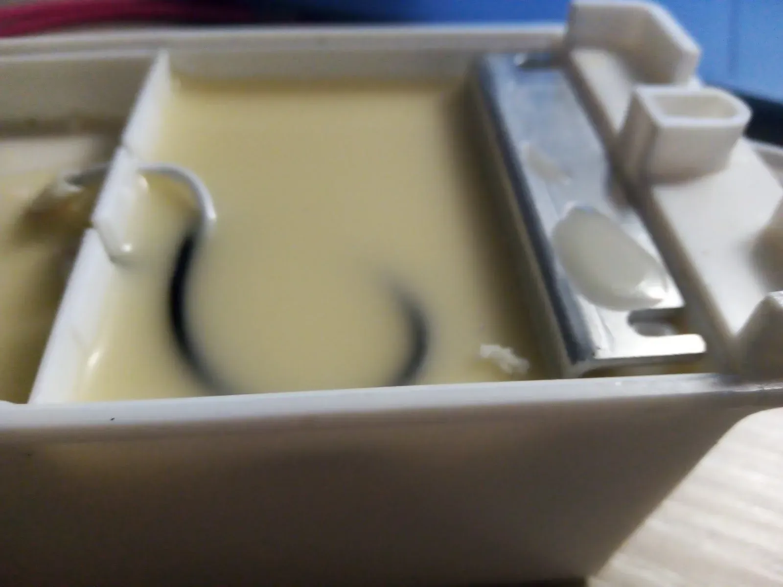 Detalle del encapsulado del transformador de neón